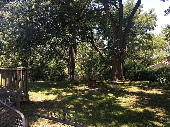 Large fenced in backyard