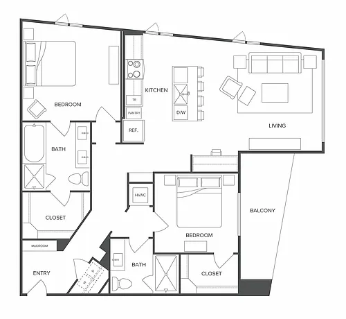 Floor plan B6