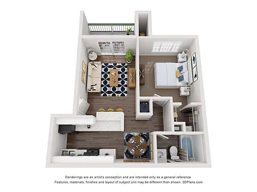 Floor plan A1R