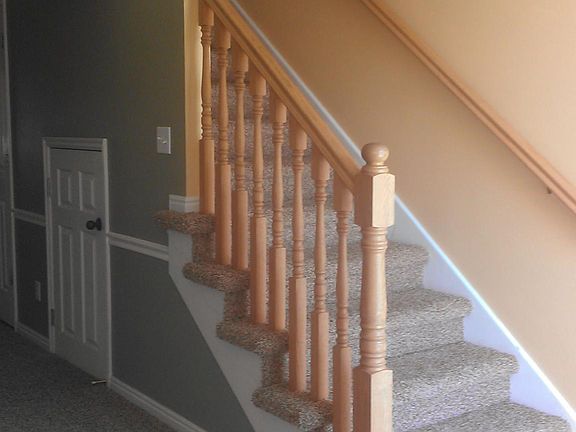 From front room (storage room under stairs)