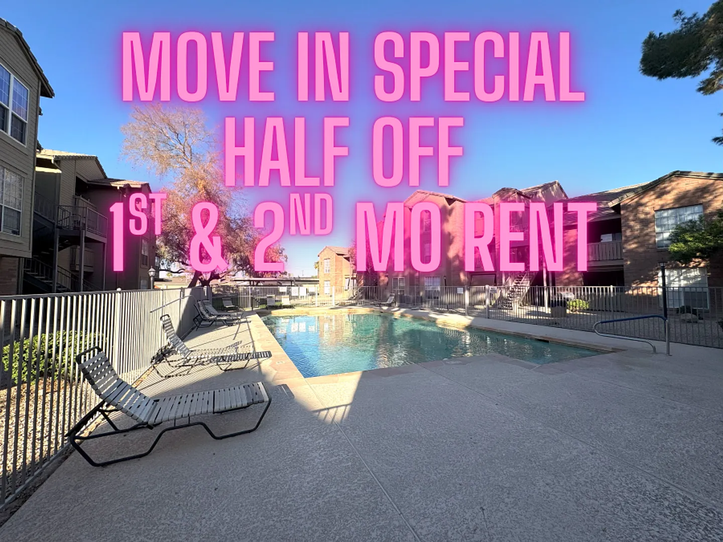 Move In Special: Half Off First & 2nd Mo Rent Tempe 1 Bed Condo With Granite Counters, Pool & Cov... — Photo 1