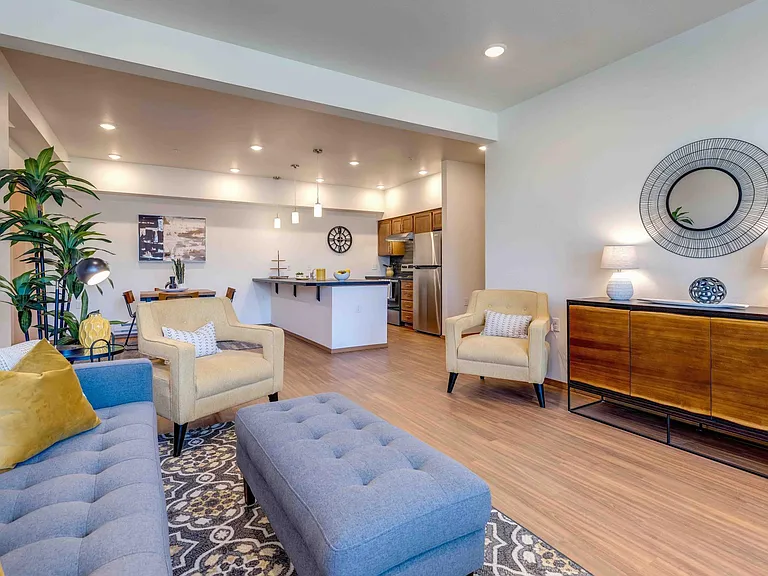 1x1 Living Room