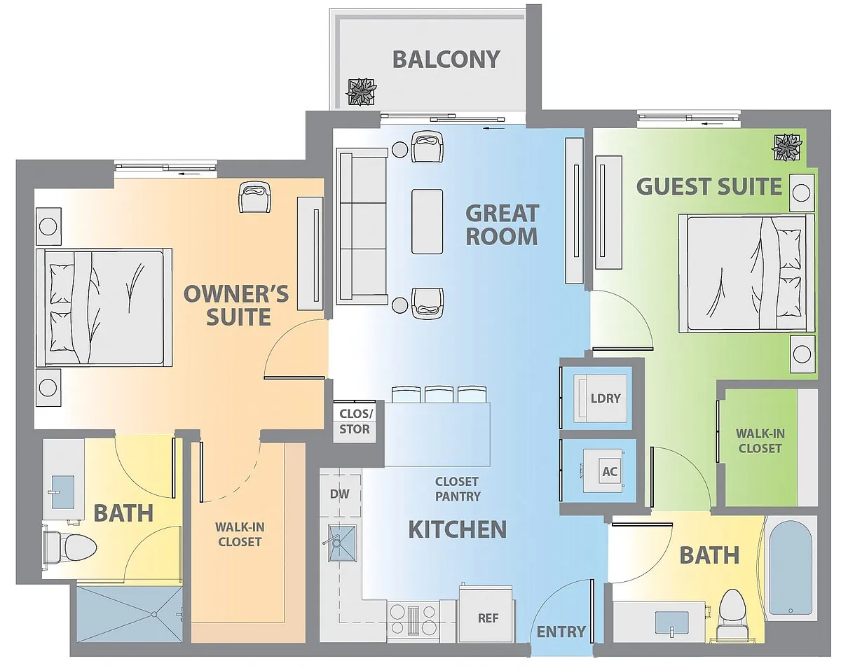 Floor plan Ipanema