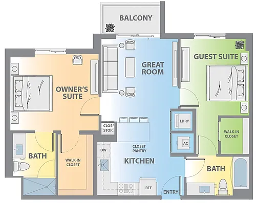 Floor plan Ipanema