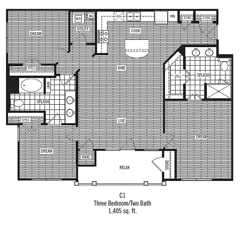 Floor plan C1