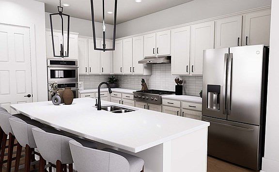 The Columbus - Optional Cooktop Kitchen