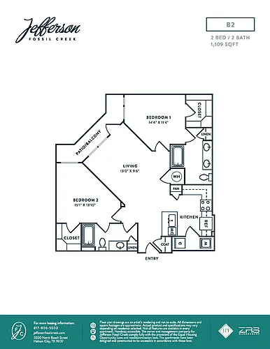 Floor plan B2- Attainable