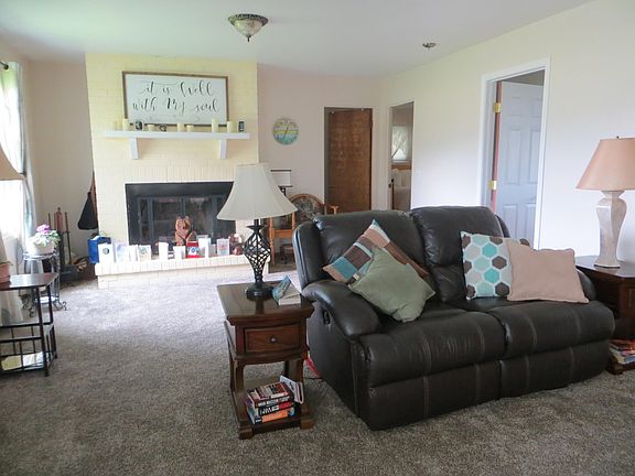 Living Area with Fireplace
