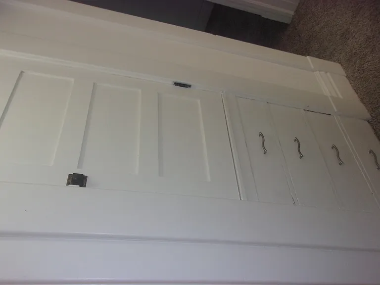 View of Linen storage in hallway
