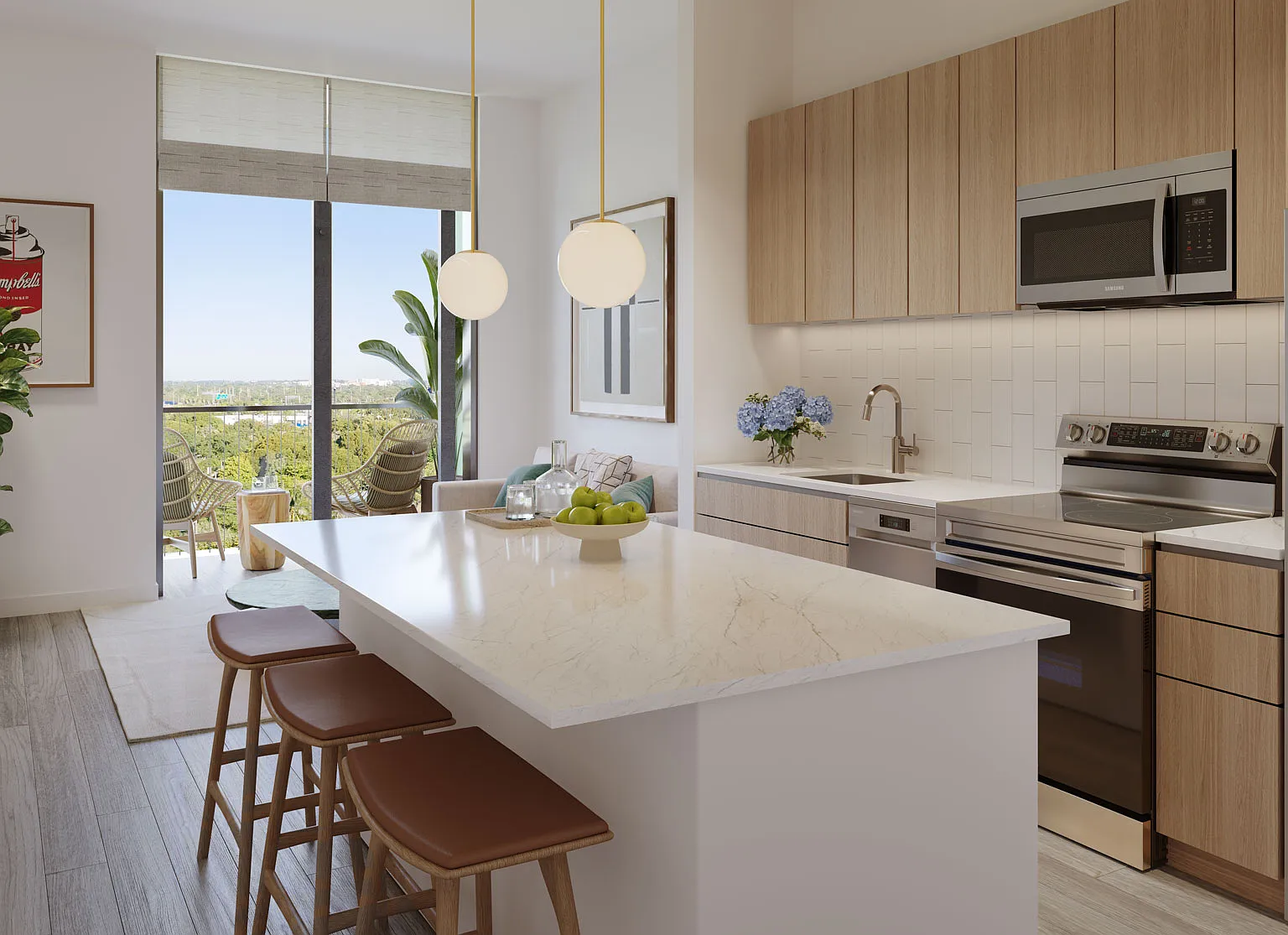 1 bed, 589 sqft, $2,600 — Photo 1