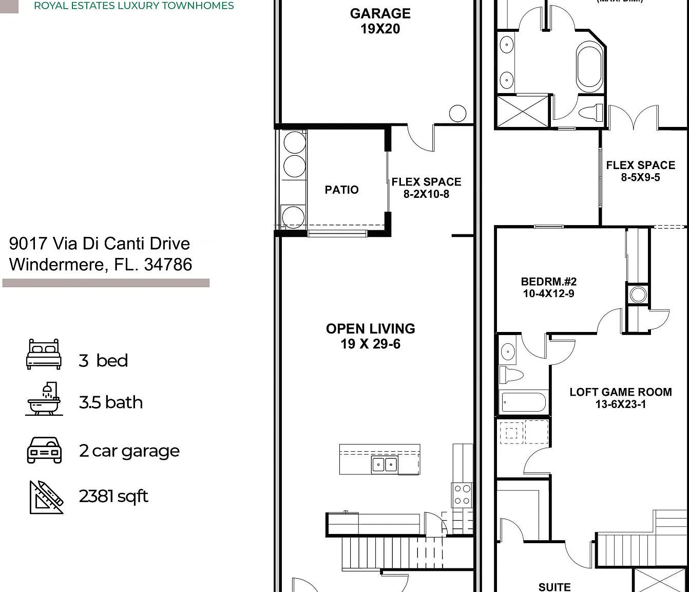 3 bed, 3.5 bath, 2381 sqft, $3,150 — Photo 4