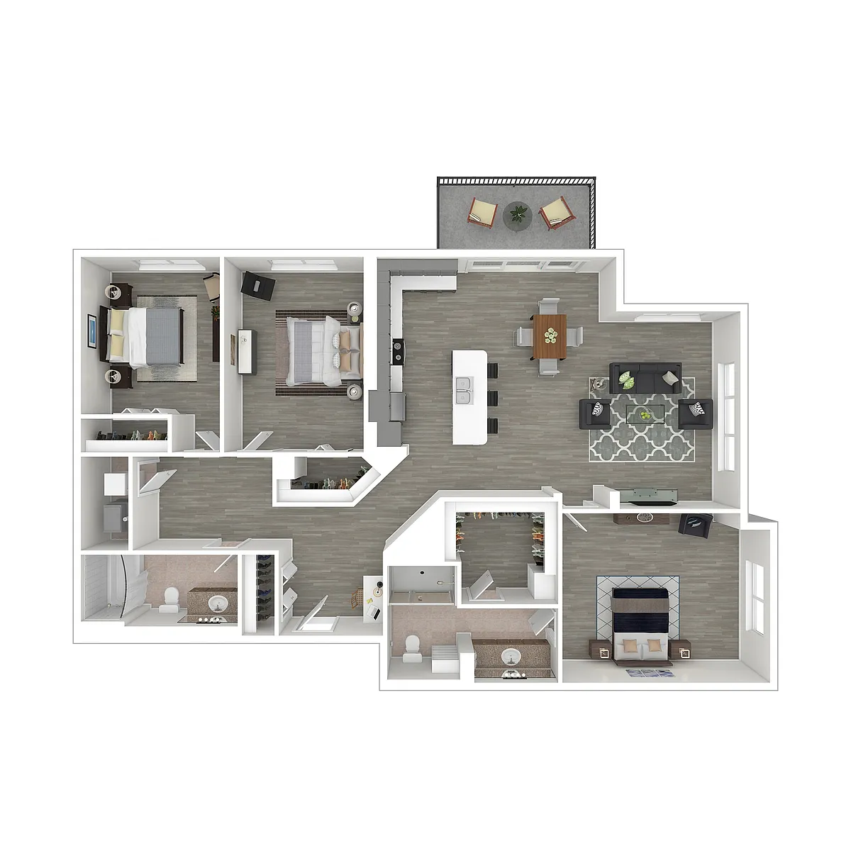 Floor plan C1