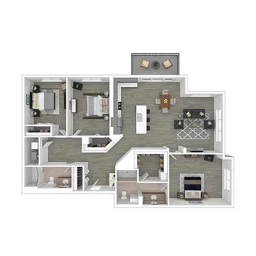 Floor plan C1