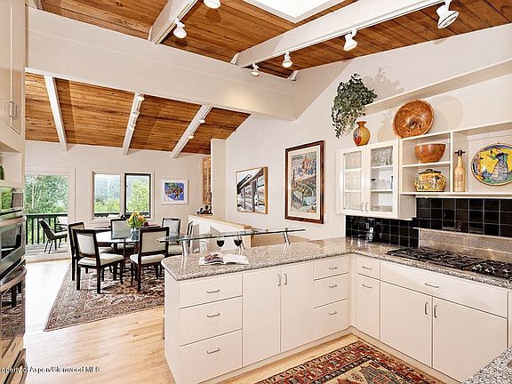 Kitchen Opens to Dining Room