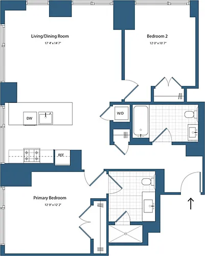 Floor plan B4