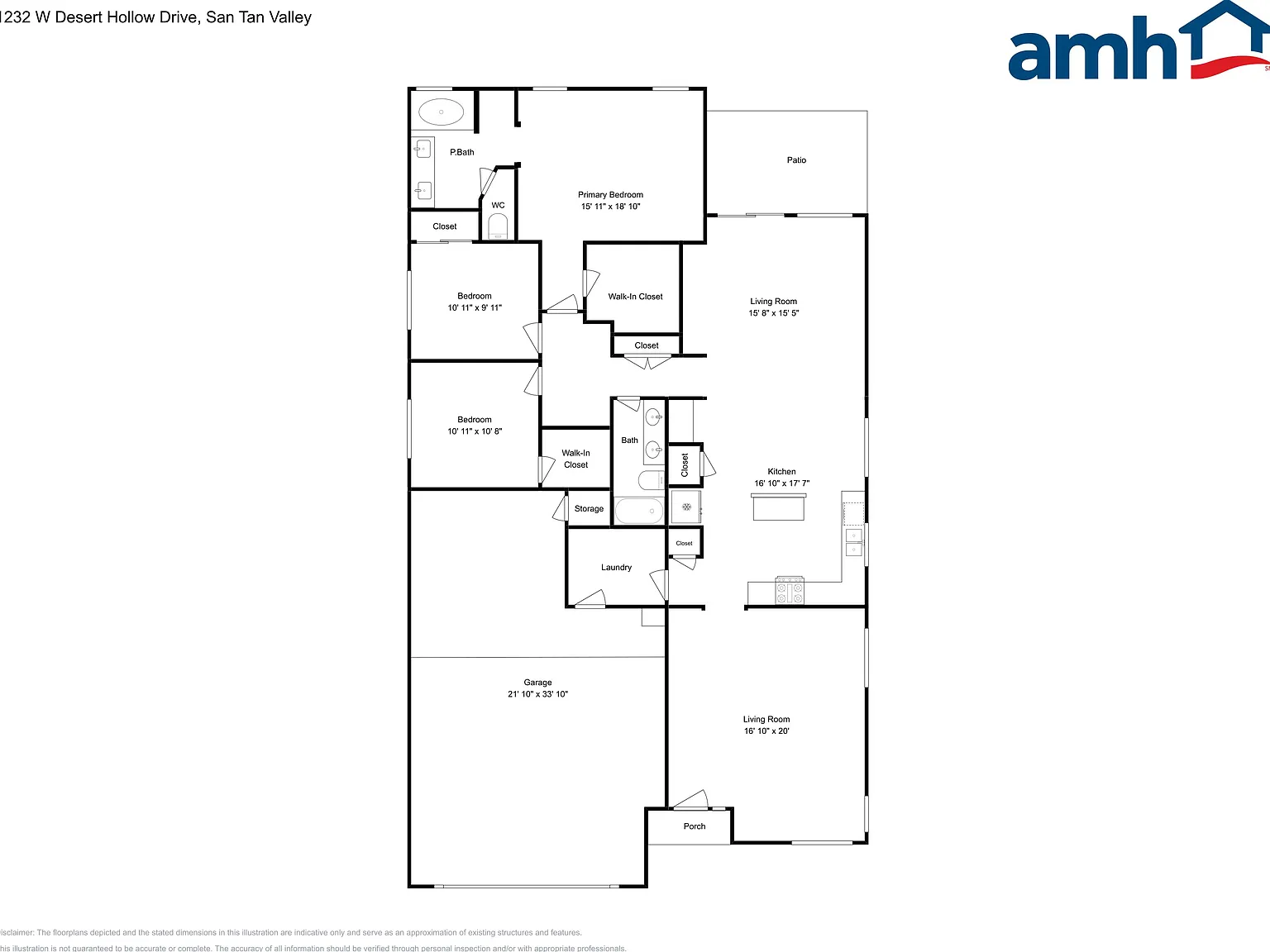 3 bed, 2.0 bath, 1853 sqft, $1,975 — Photo 2