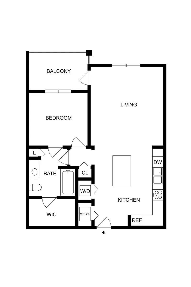 Floor plan A1C