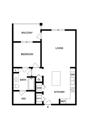 Floor plan A1C