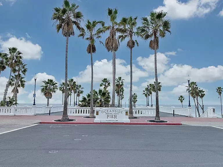 Oceanside Pier minutes from the house.