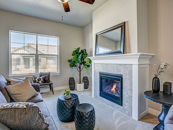 Living Room - Not Actual Home - Finishes May Vary