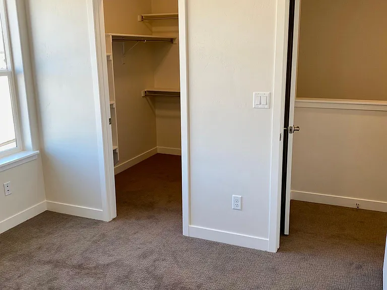 Master Bedroom with Walk in closet