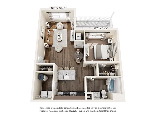 Floor plan The Arc