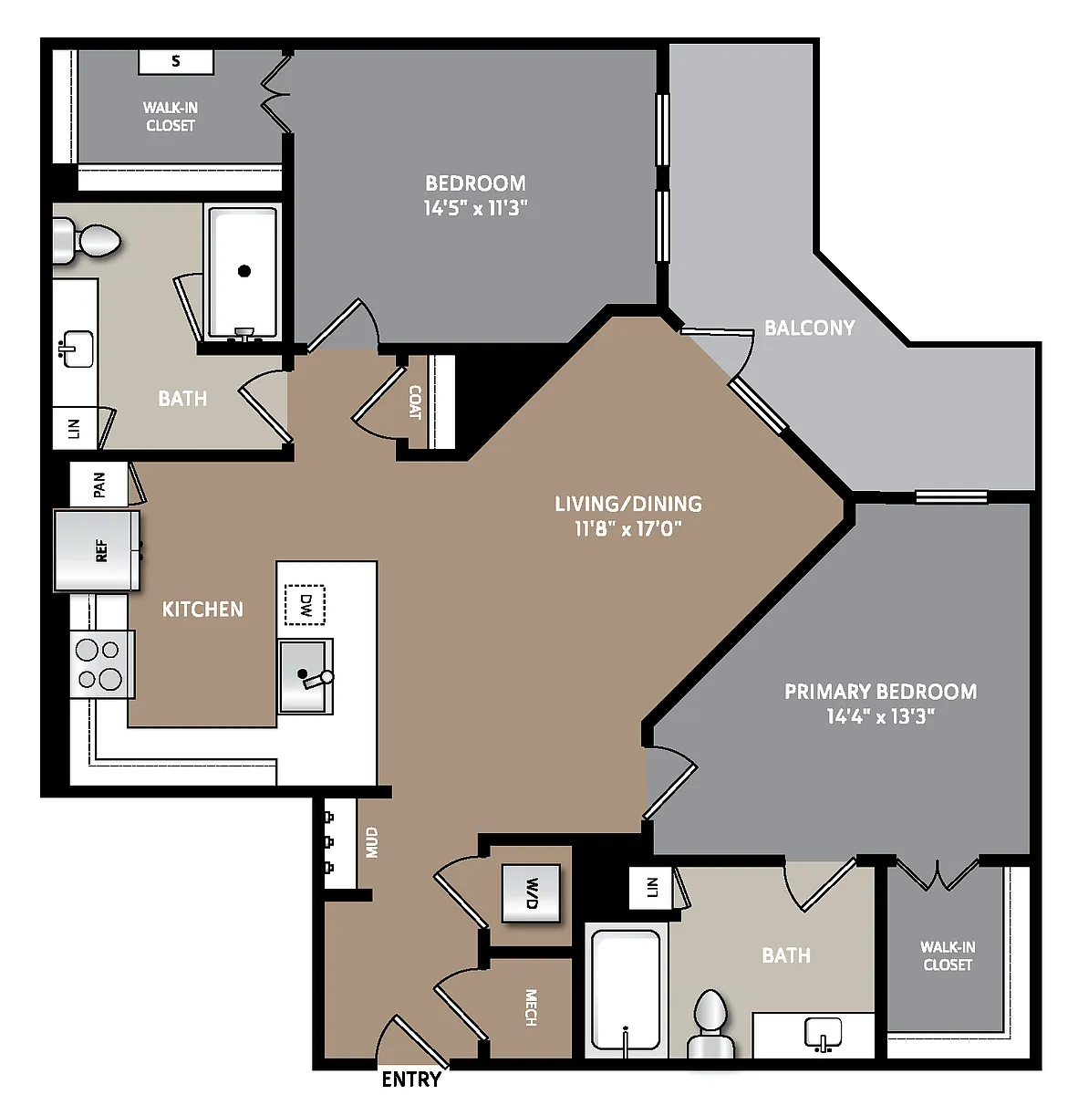 Floor plan B2