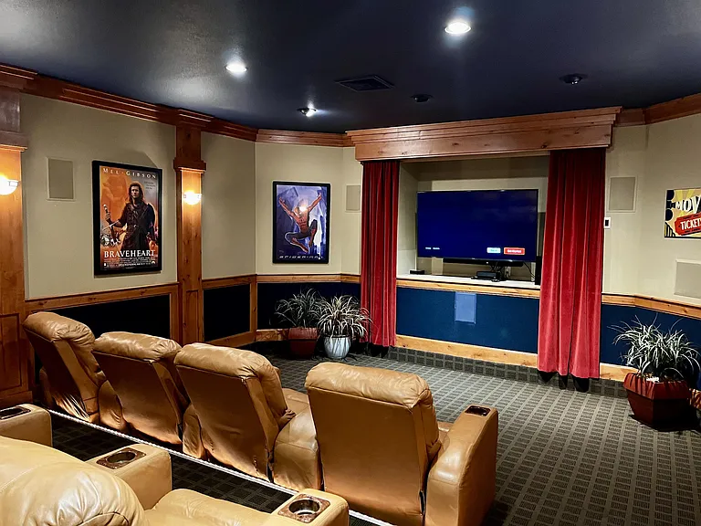 Theater in the clubhouse