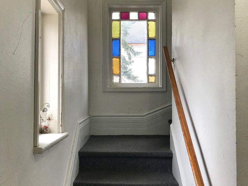 View from bottom of entryway