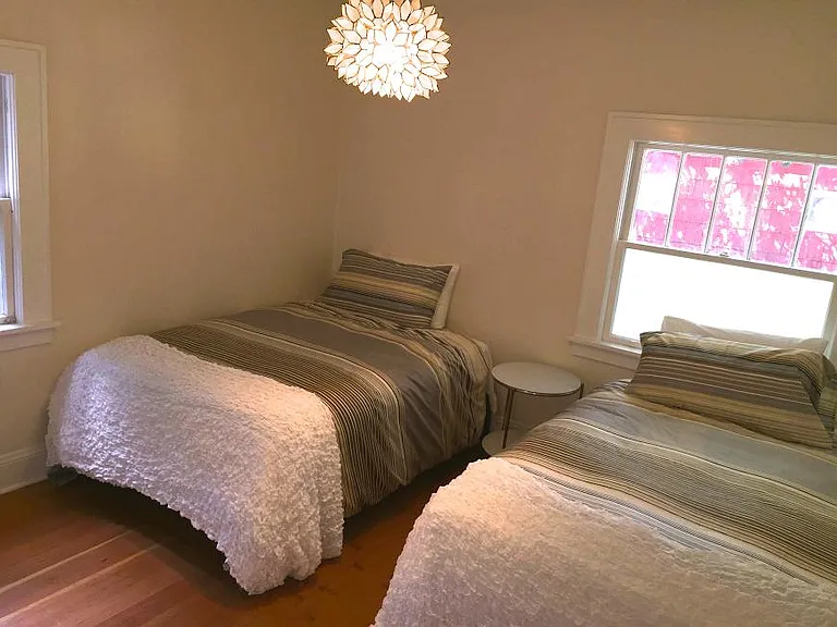 Relax in Comfy Double/Full Beds in One of Five Bedrooms
