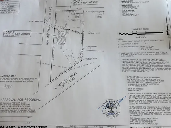 0 Horton St Lot 1, Decherd, TN 37324