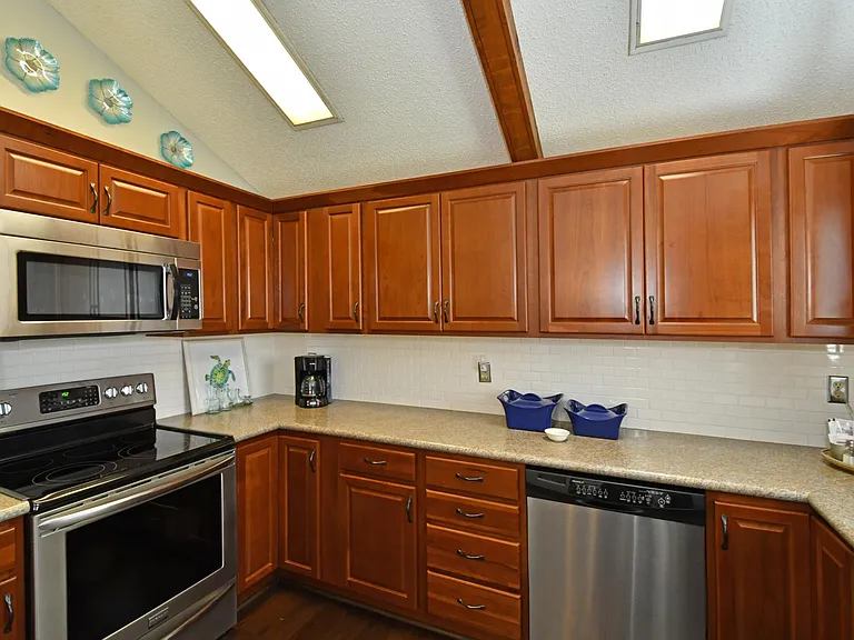 Kitchen with Stainless Steel Appliances
