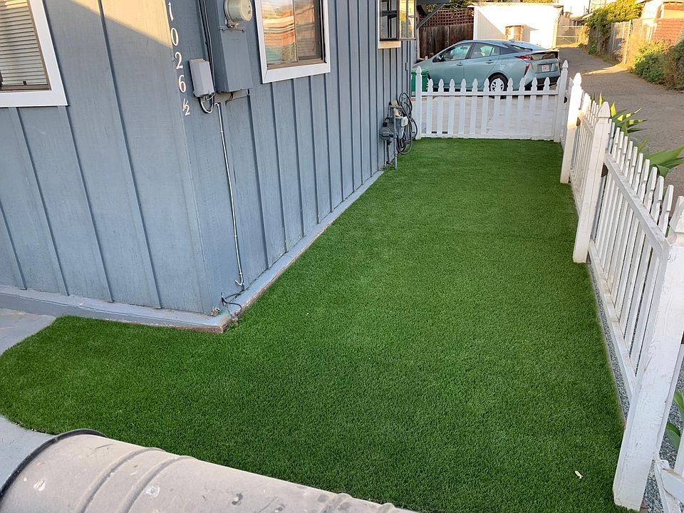 Front Yard newly landscaped.