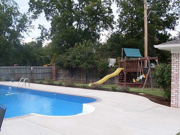 Wood Fenced Backyard
