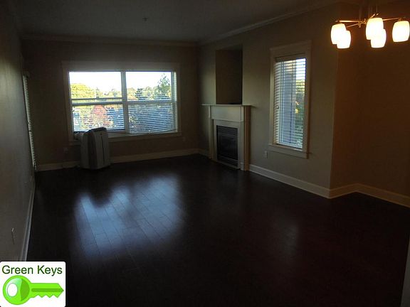 Living room with bamboo floors