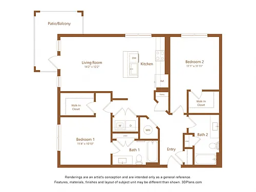 Floor plan Mary