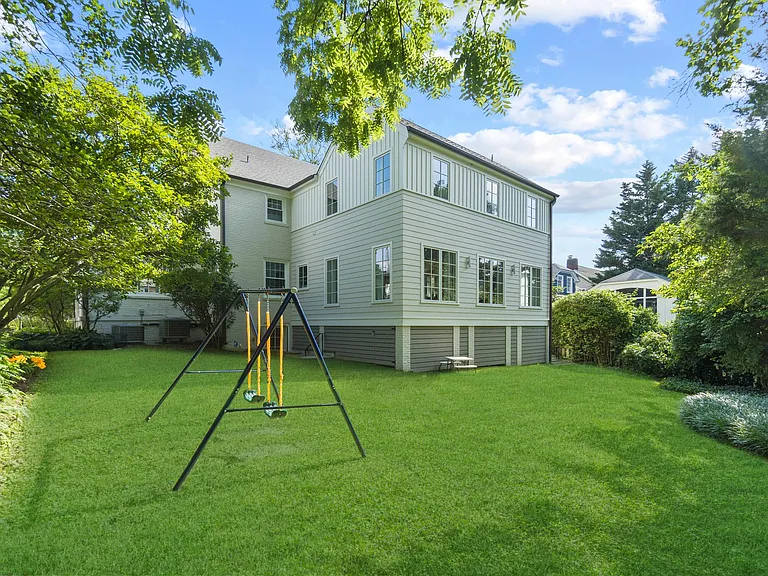 Private and landscaped backyard