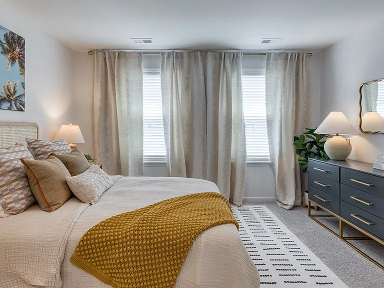 Large, open bedroom