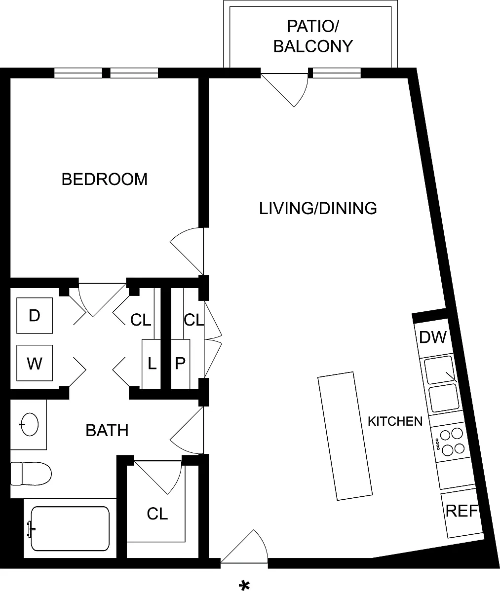 Floor plan A1U