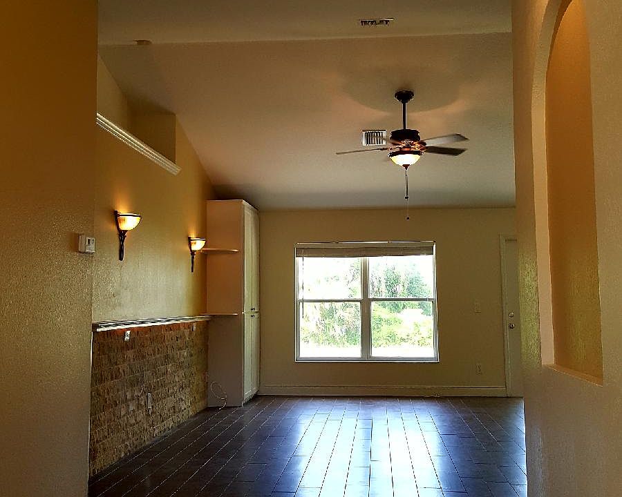 Entry view into living room