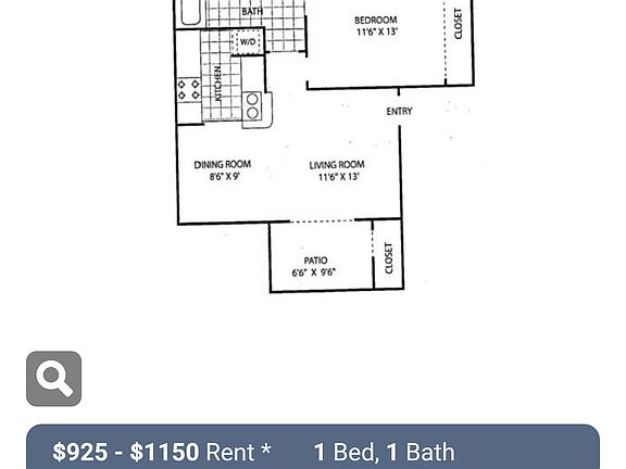 What this floor plan is currently renting for