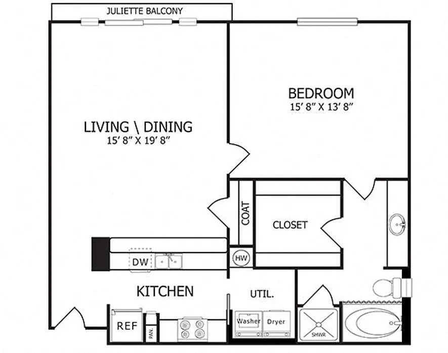 Floor plan The Dylan