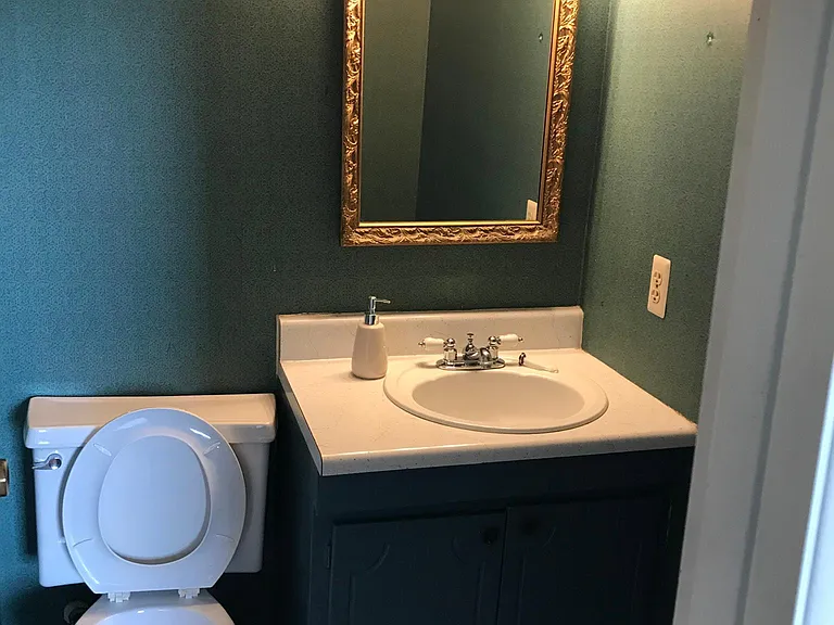 Master bedroom 1/2 bathroom