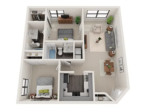 Floor plan B4