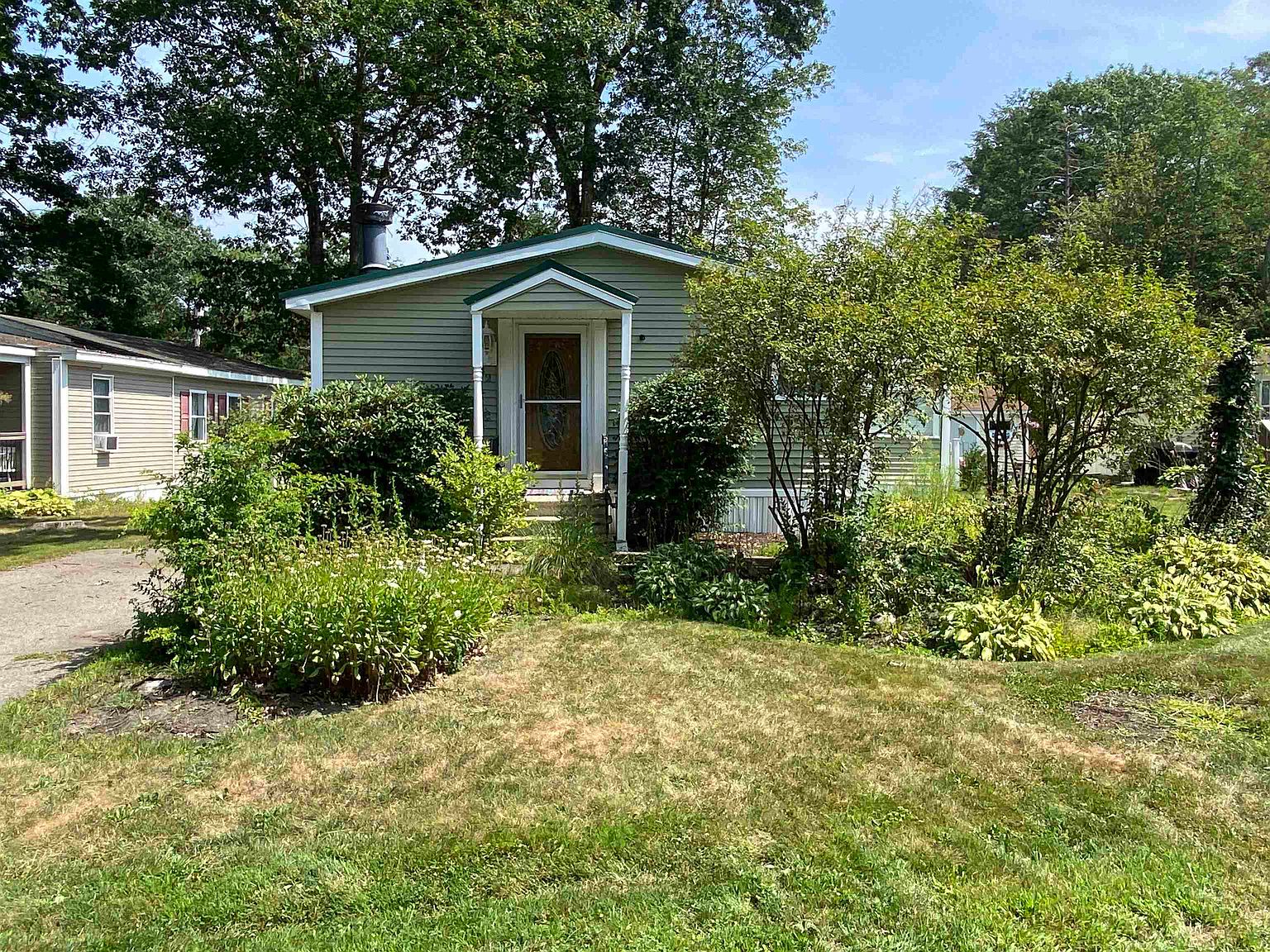 み*き様 House on the hill L/S Tee (Checker) littlehouse_tee_unisex_m_fores