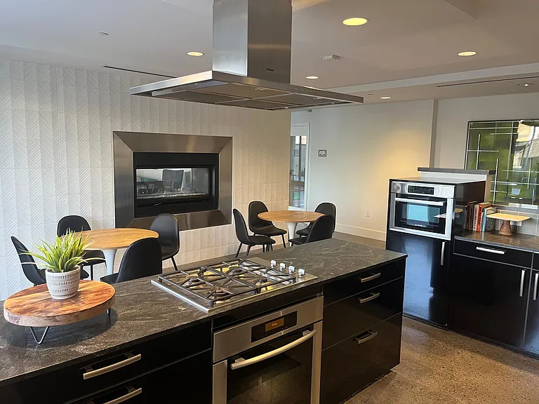 Entertainment Lounge Kitchen.