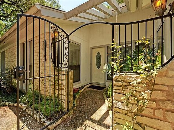 Gated Garden Area by Front Door