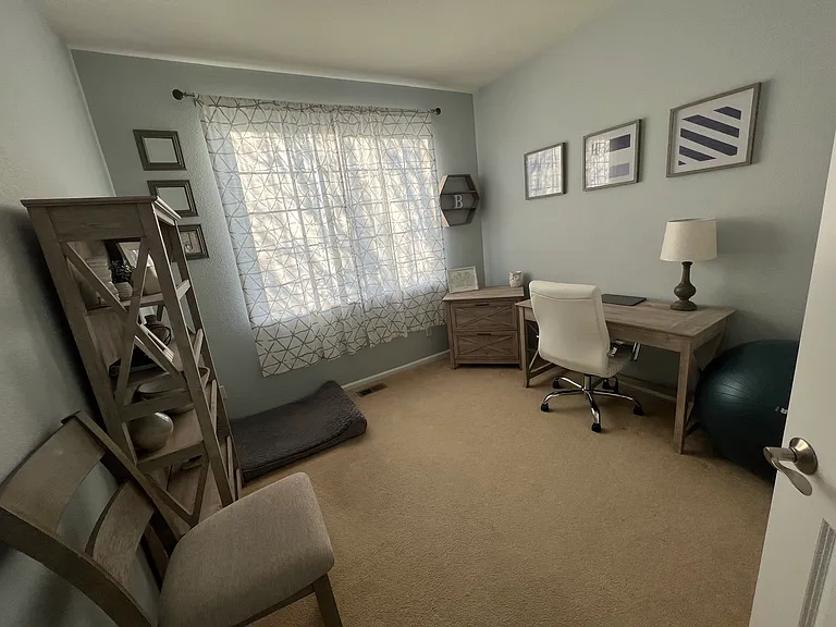 Bedroom/office on main level