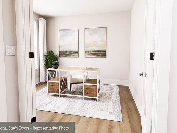 The Lilac - Study with Optional Doors