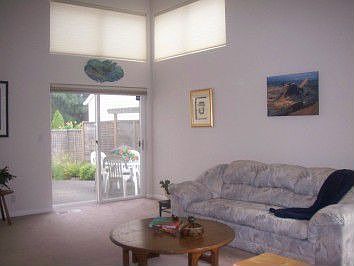 Living looking onto the Patio